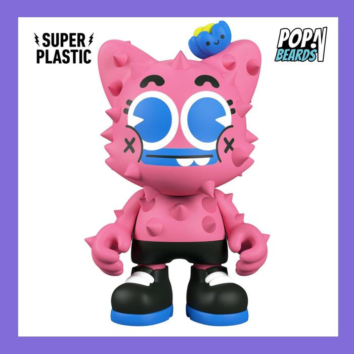 SuperPlastic: SuperJanky (EGC), Nopalito (Prickle Me Pink) (666 PCS) Vinyl Art Toy POPnBeards