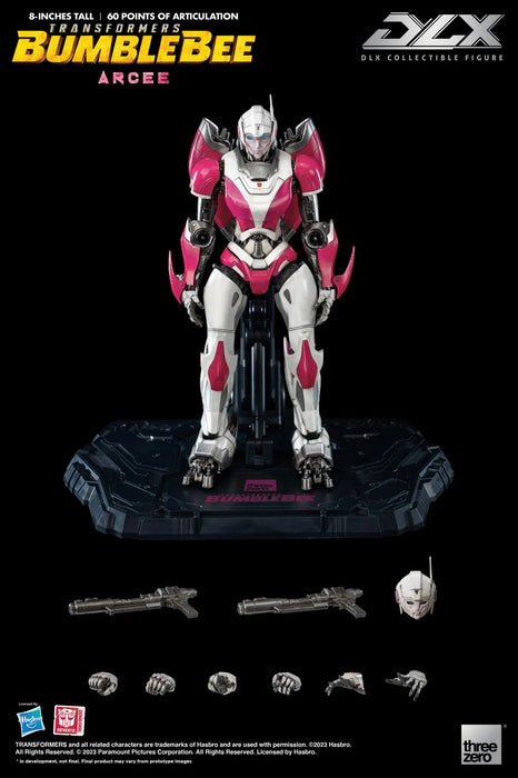 Transformers BumbleBee Movie DLX Arcee action figure Action Figure ThreeZero