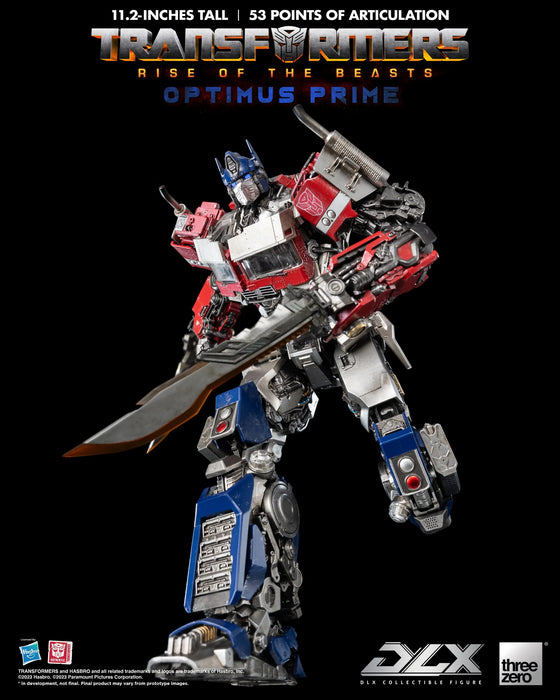 Transformers: Rise of the Beasts DLX Optimus Prime action figure Action Figure ThreeZero