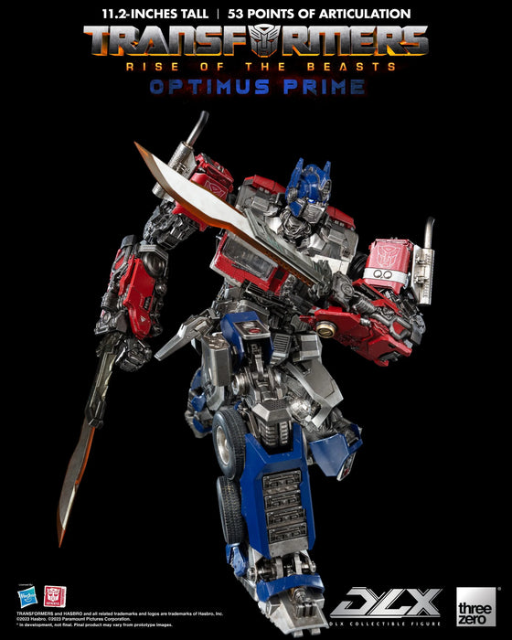 Transformers: Rise of the Beasts DLX Optimus Prime action figure Action Figure ThreeZero