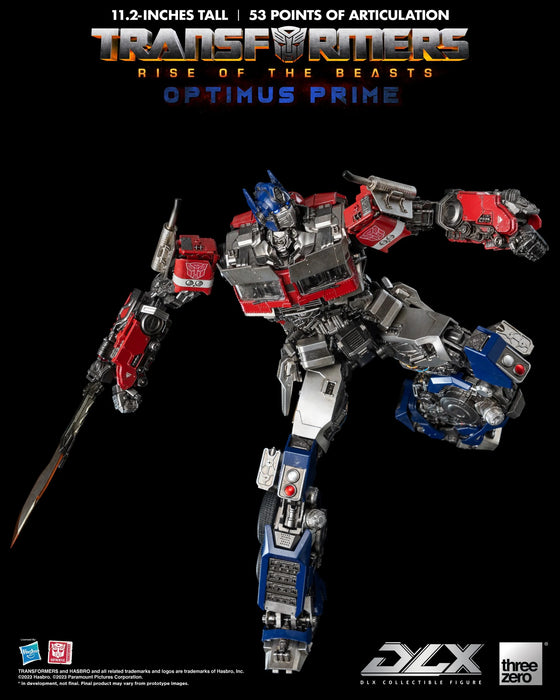 Transformers: Rise of the Beasts DLX Optimus Prime action figure Action Figure ThreeZero