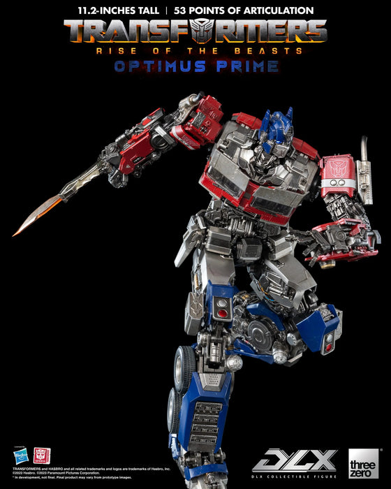 Transformers: Rise of the Beasts DLX Optimus Prime action figure Action Figure ThreeZero