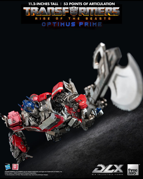 Transformers: Rise of the Beasts DLX Optimus Prime action figure Action Figure ThreeZero