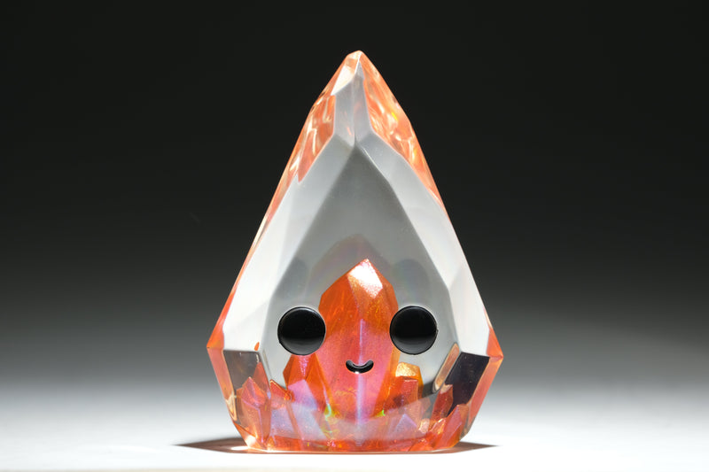Fire Opal Prismite by Yutoos Designer Toys Strangecat Toys