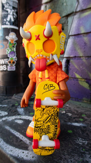 Thrasher Goblin - Cab Dragon Edition by Chris Dokebi x Steve Caballero Designer Toys Strangecat Toys