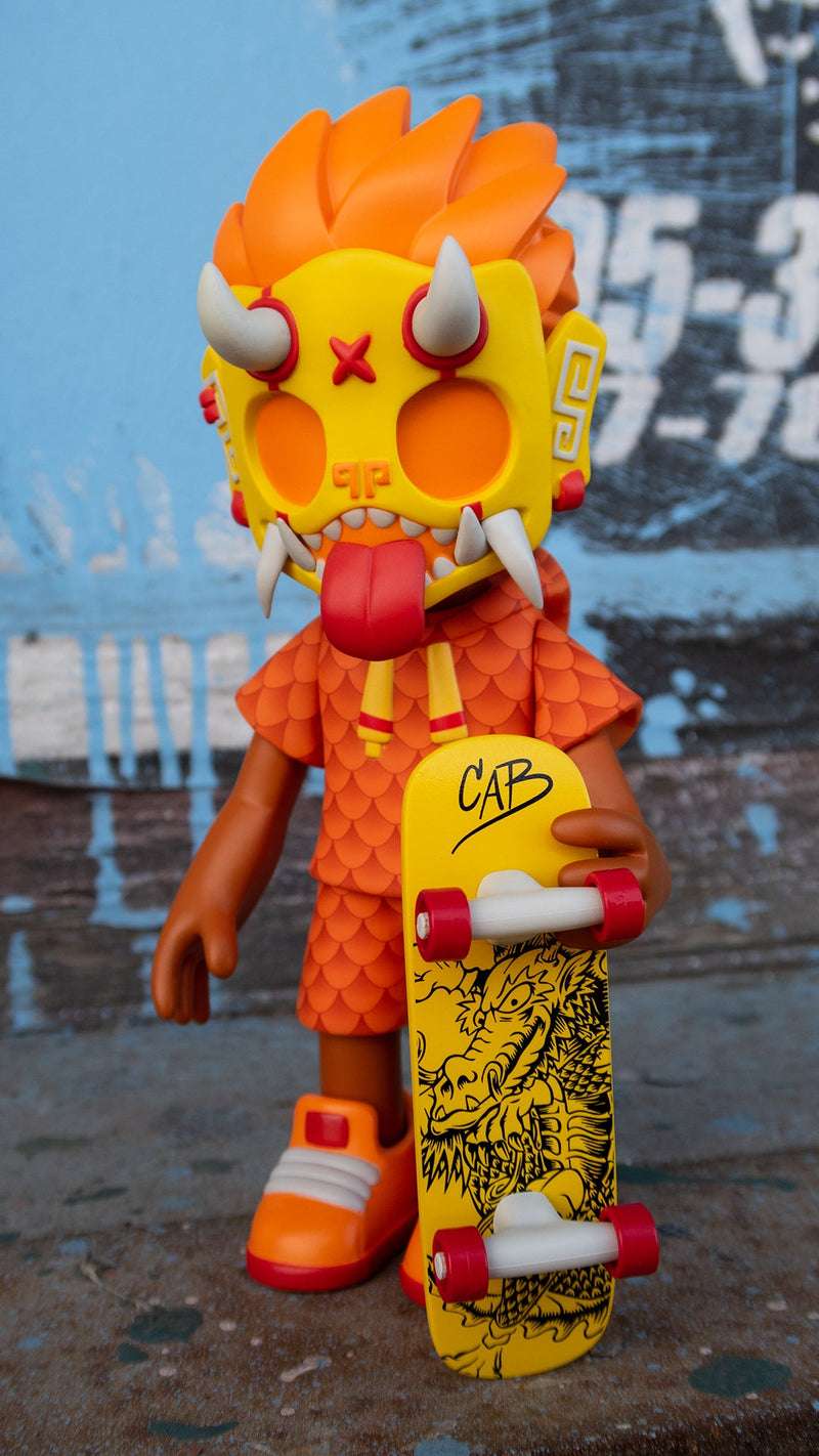 Thrasher Goblin - Cab Dragon Edition by Chris Dokebi x Steve Caballero Designer Toys Strangecat Toys