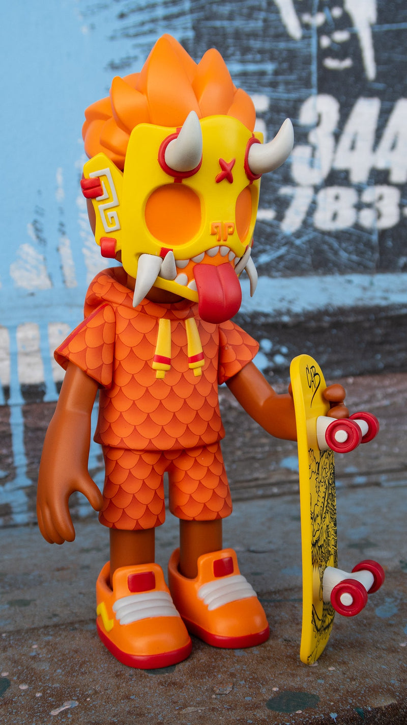 Thrasher Goblin - Cab Dragon Edition by Chris Dokebi x Steve Caballero Designer Toys Strangecat Toys