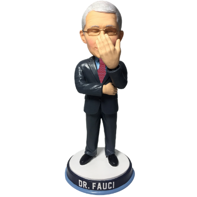 Dr. Fauci 'Facepalm' Bobblehead  Bobbletopia
