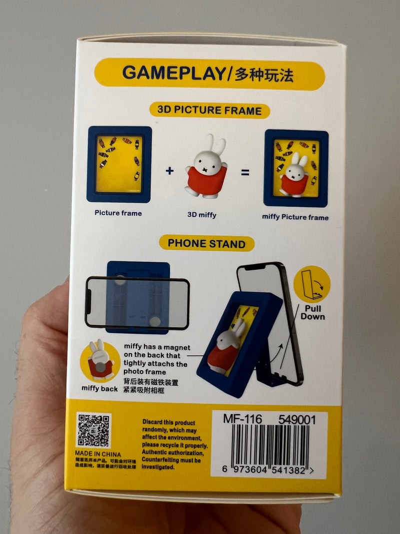 Miffy 3D Picture Frame Phone Stand Blind Box Blind Box Miffy