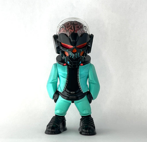 K-NOR Warrior Skull resin figure — Tenacious Toys®
