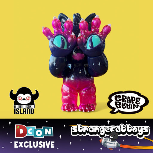 Cosmic Gramps by Tomodachi Island x Grape Brain x Prime Designer Toys Strangecat Toys