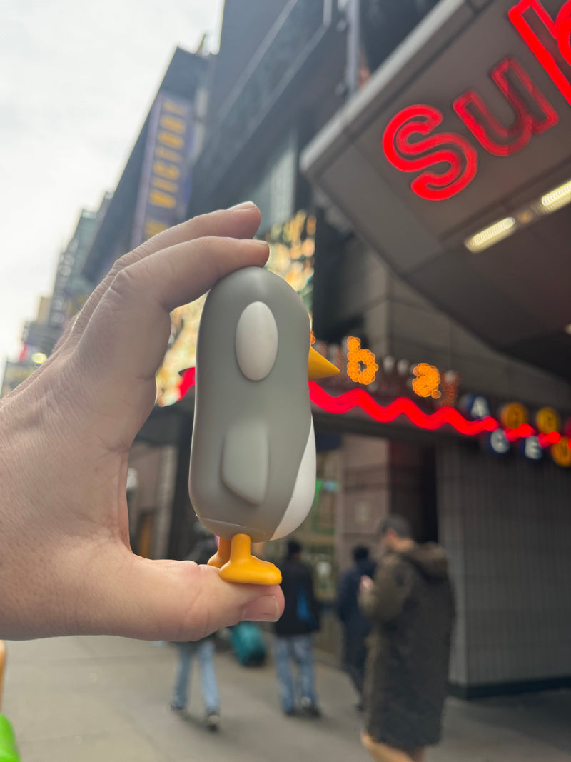 Old Friend - Gray Days Edition by Chris RWK Designer Toys Strangecat Toys