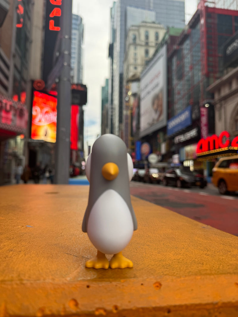 Old Friend - Gray Days Edition by Chris RWK Designer Toys Strangecat Toys