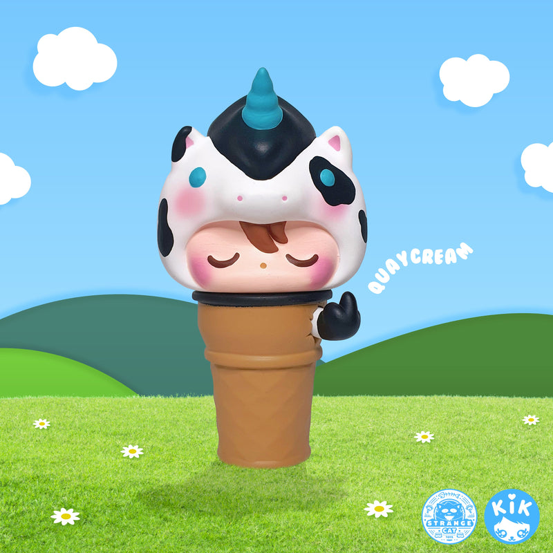 QuayCream - Milk Cow Edition by KiK Designer Toys Strangecat Toys