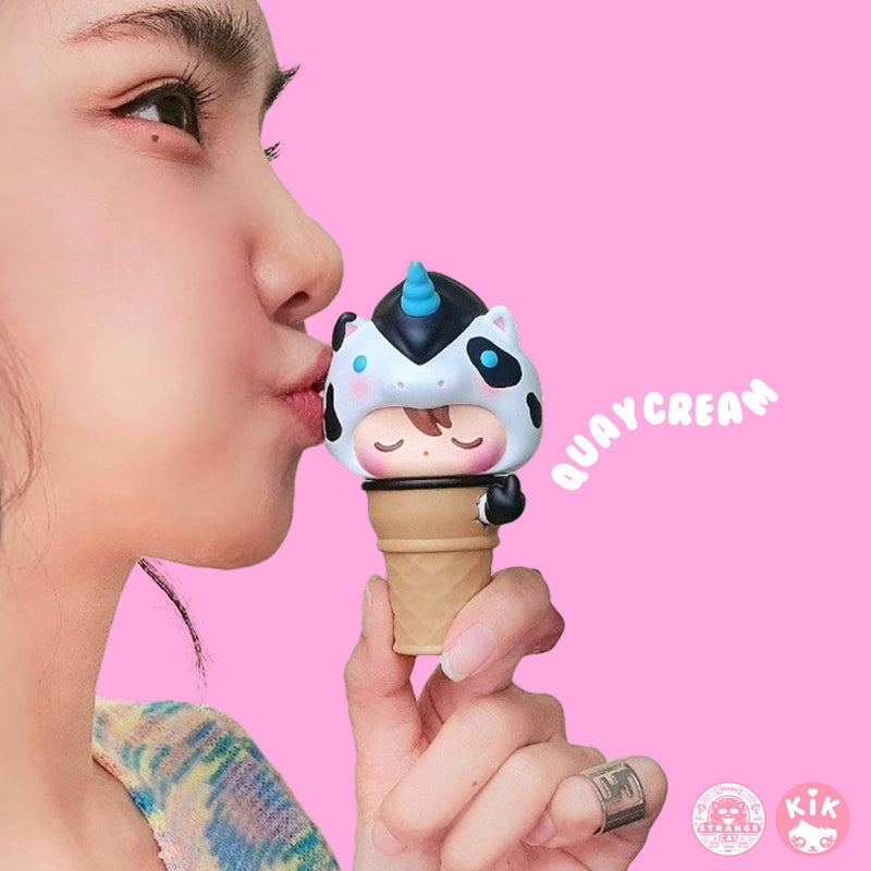 QuayCream - Milk Cow Edition by KiK Designer Toys Strangecat Toys