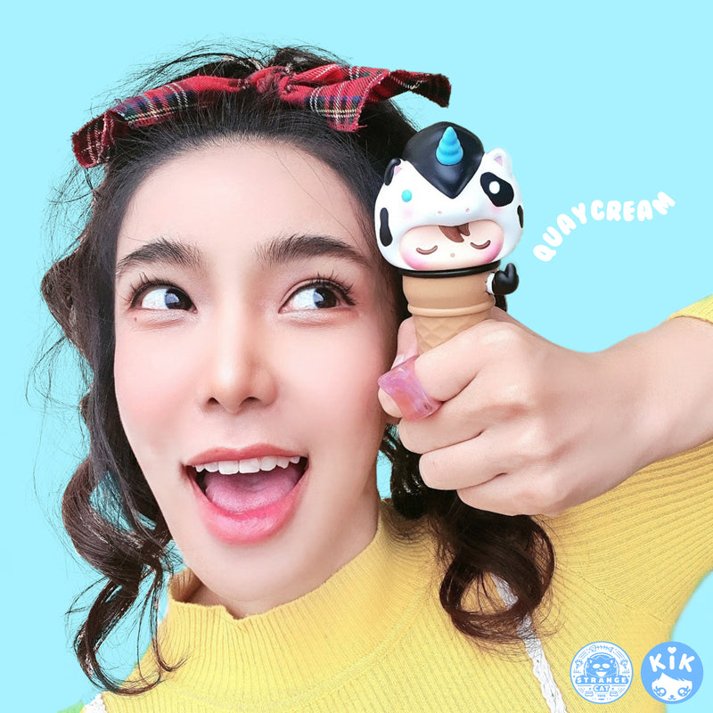 QuayCream - Milk Cow Edition by KiK Designer Toys Strangecat Toys