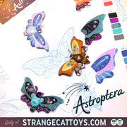 Astroptera - Luna by Stephanie Buscema Strangecat Toys