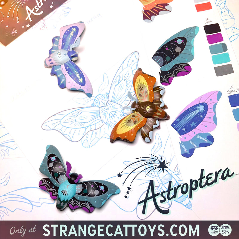 Astroptera - Luna by Stephanie Buscema Strangecat Toys