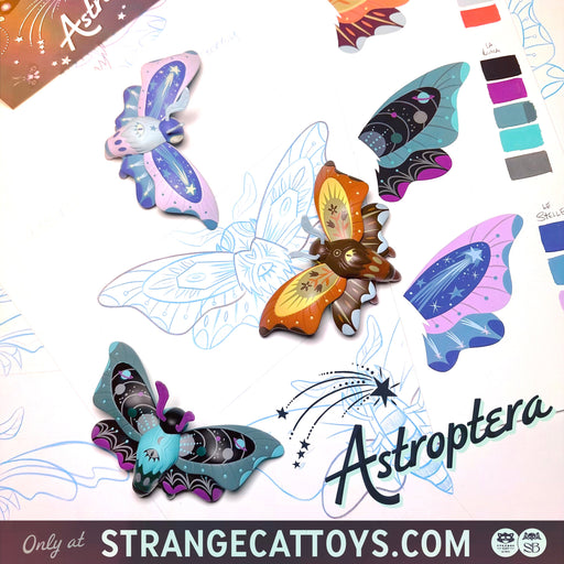 Astroptera - Luna by Stephanie Buscema Strangecat Toys