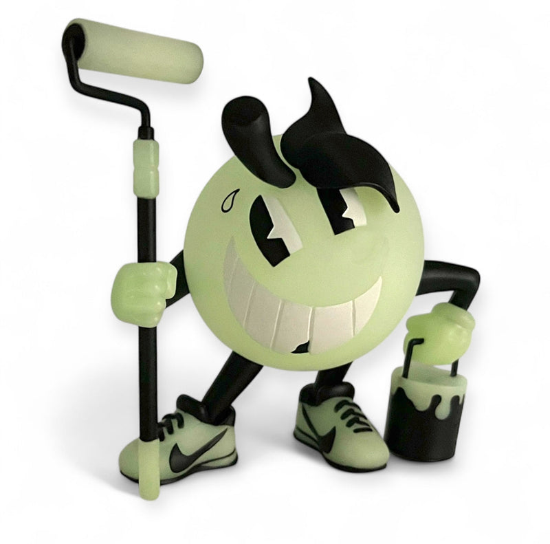 Atomik Orange "OG Roller" GID edition by Atomik Vinyl Toys UVDToys