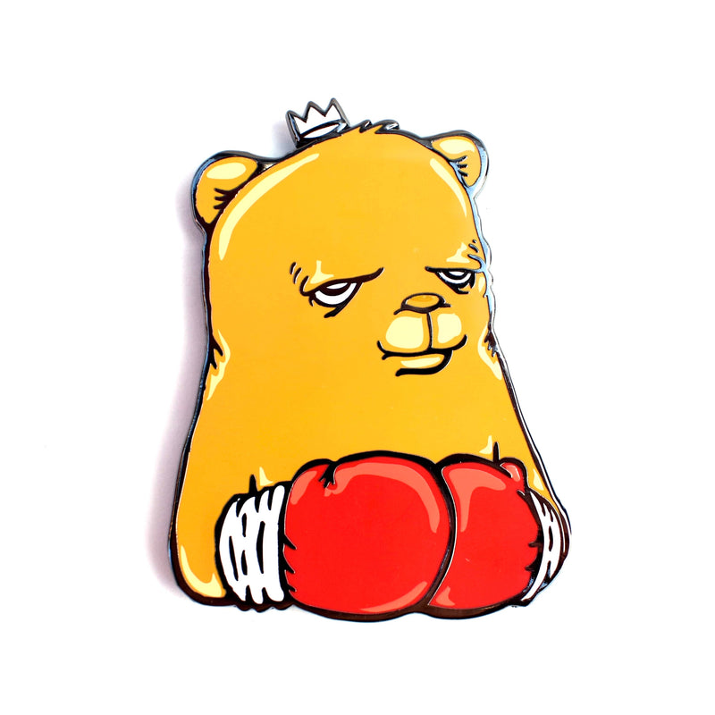 JC Rivera The Bear Champ "OG Pose" Enamel Magnet Enamel Pins UVDToys