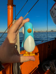 Old Friend - Blue Skies Edition by Chris RWK Designer Toys Strangecat Toys