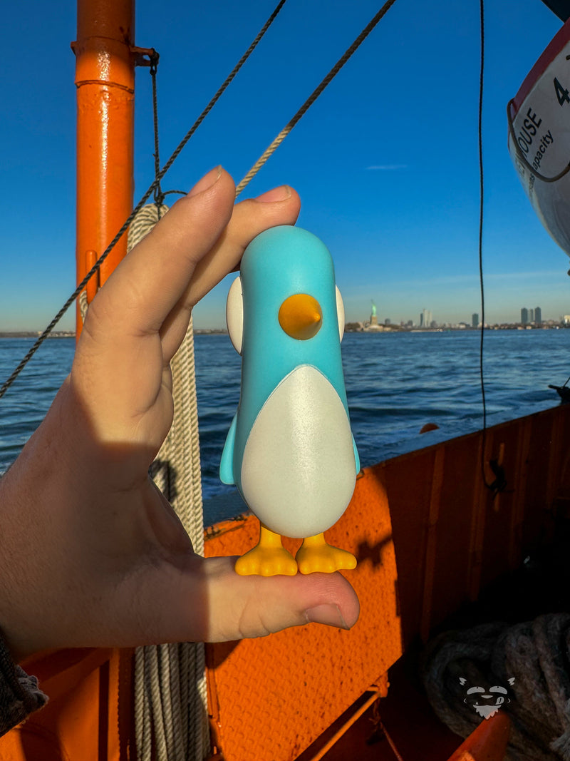 Old Friend - Blue Skies Edition by Chris RWK Designer Toys Strangecat Toys