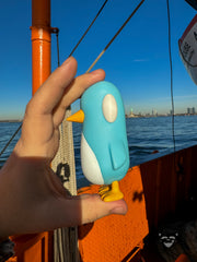 Old Friend - Blue Skies Edition by Chris RWK Designer Toys Strangecat Toys