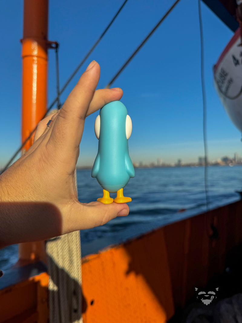 Old Friend - Blue Skies Edition by Chris RWK Designer Toys Strangecat Toys