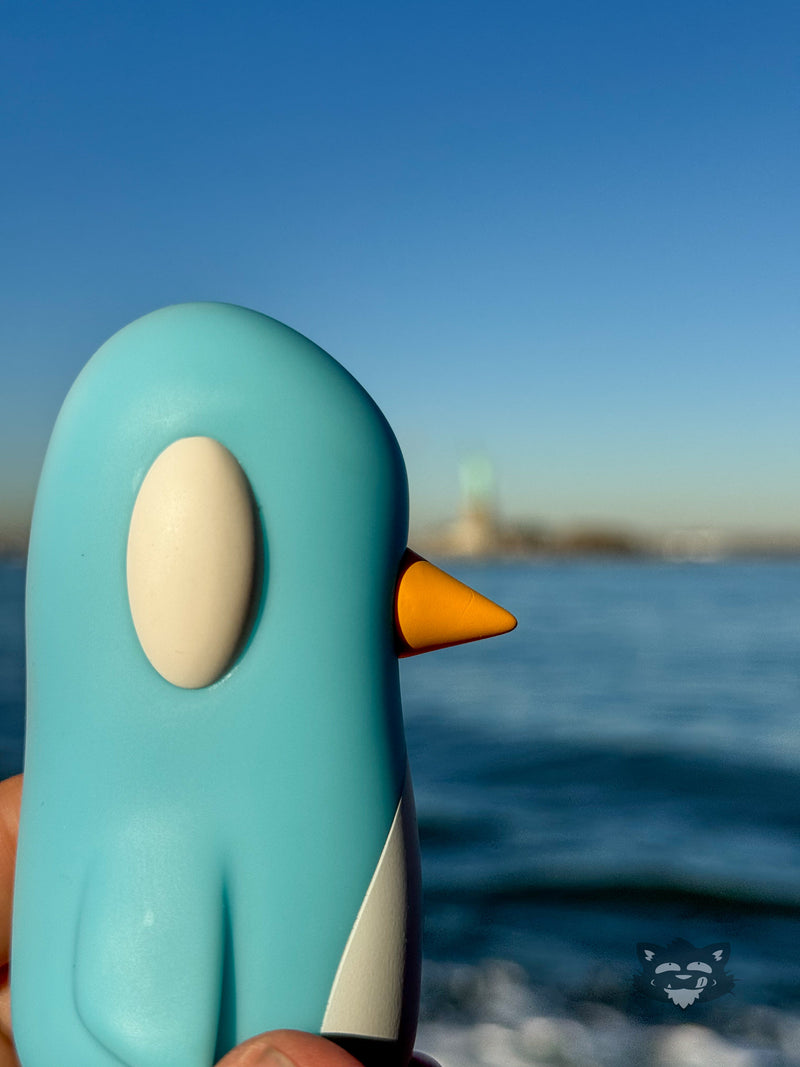 Old Friend - Blue Skies Edition by Chris RWK Designer Toys Strangecat Toys