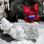 Beast Bat - Clear Pink by Art Junkie Designer Toys Strangecat Toys