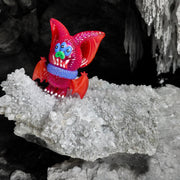Beast Bat - Clear Pink by Art Junkie Designer Toys Strangecat Toys