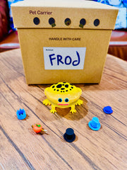 Poison Dart Frod by Sad Salesman Designer Toys Strangecat Toys