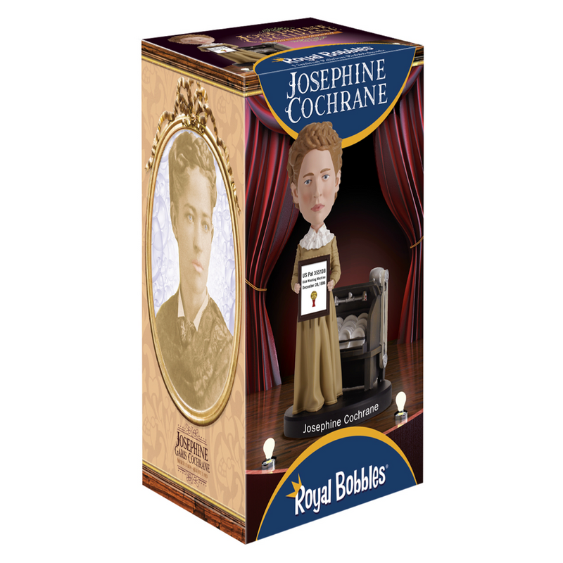 Josephine Cochrane Bobblehead Bobblehead Bobbletopia