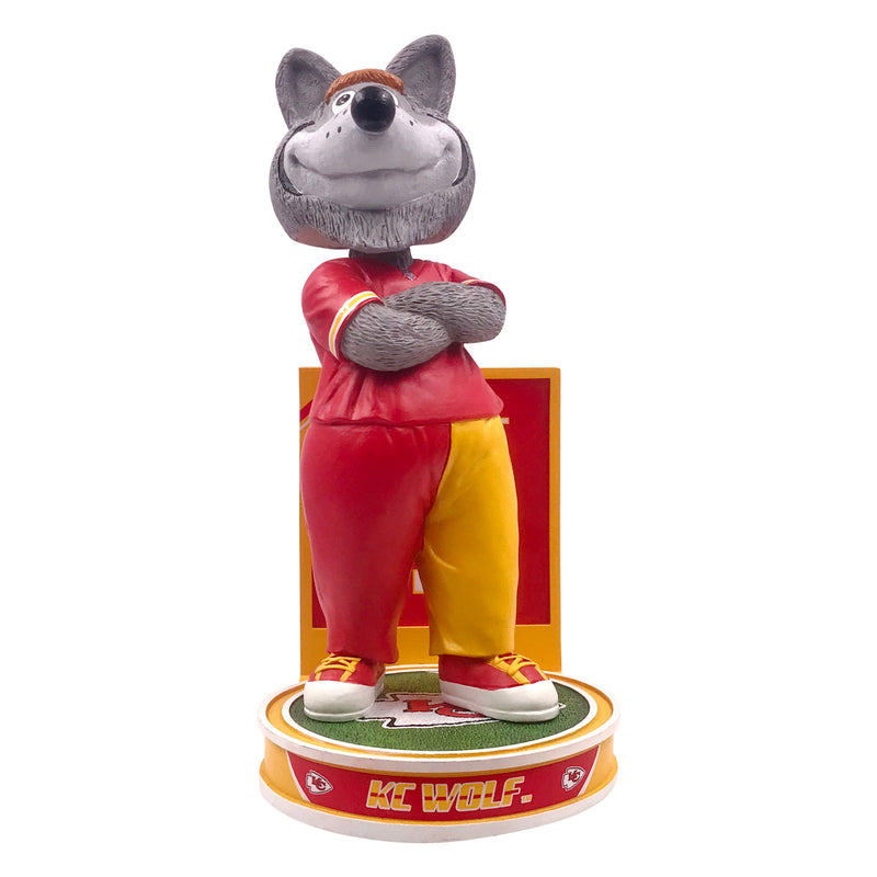 Kansas City Chiefs Hero Series Mascot Bobblehead Bobblehead Bobbletopia