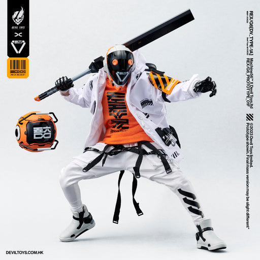 Machine56 REX/G6[DV_TYPE-1A] White The Second action figure PREORDER DEPOSIT Action Figure Devil Toys