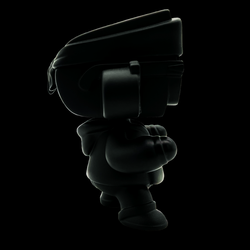 MAD*L Citizens -Black Edition: Bandana Vinyl Toys UVDToys