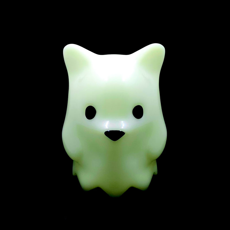 XL GHOST BEAR Glow in the Dark Vinyl Art Toy Munky King