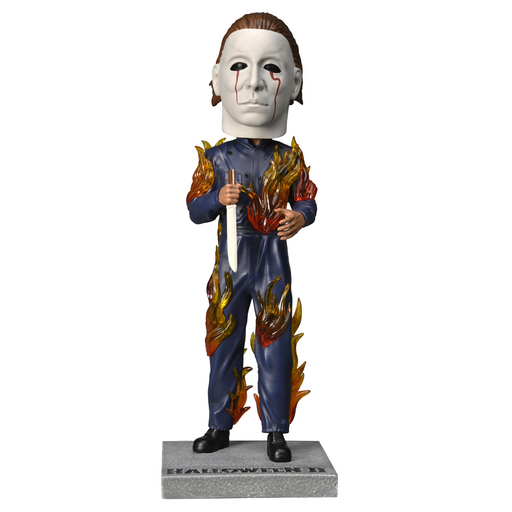 Halloween 2 - Michael Myers on Fire Bobblehead  Bobbletopia