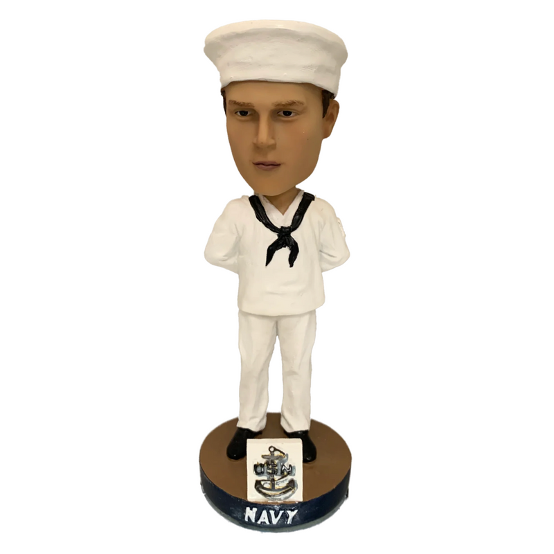 Navy Sailor Bobblehead Bobblehead Bobbletopia