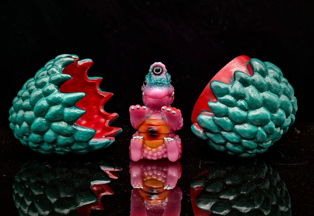 Fantasaurus Rex "Hawaii" edition sofubi set Sofubi Wonder Goblin