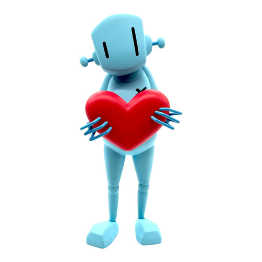 ChrisRWK "Robot With Heart" Sky Blue Vinyl Figure Vinyl Toys UVDToys