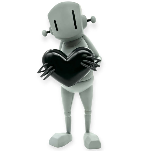 ChrisRWK "Robot With Heart" Black Heart Vinyl Figure Vinyl Toys UVDToys