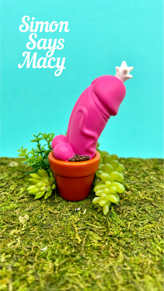 Cocktus - Suckulent Pink by Simon Says Macy Designer Toys Strangecat Toys