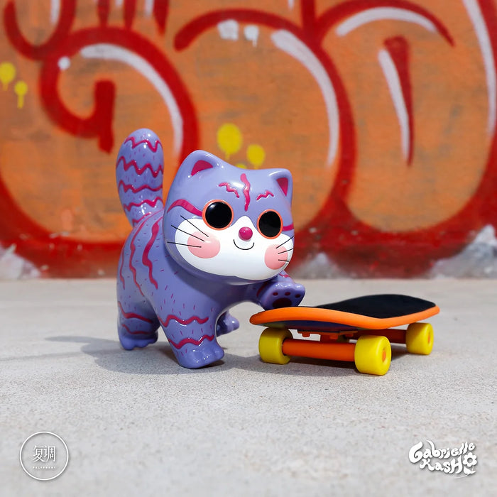 Radical Cat by Pinkgabbercat Vinyl Art Toy Polyphony