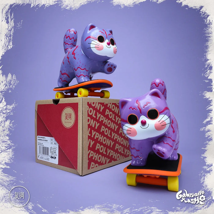 Radical Cat by Pinkgabbercat Vinyl Art Toy Polyphony