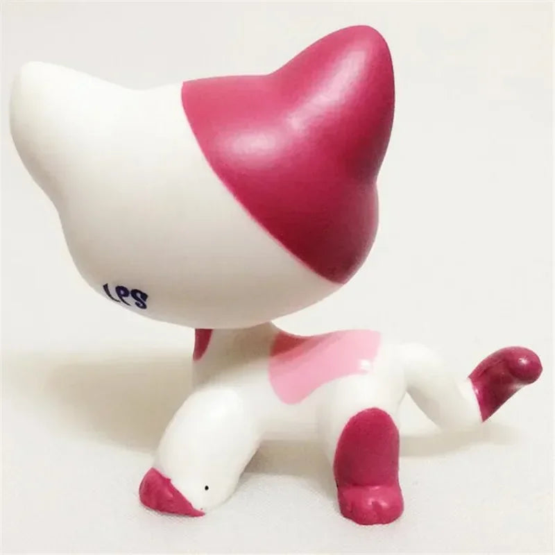 Mini Pet Shop Animal Figures Playset – Collectible Plastic Puppy & Kitty Toys
