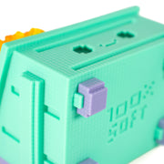 8-Bit Dumpster Fire Vinyl Figure Vinyl Art Toy 100soft