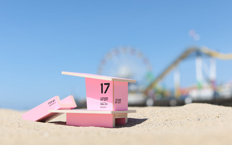 Pink Santa Monica Accessories Candylab