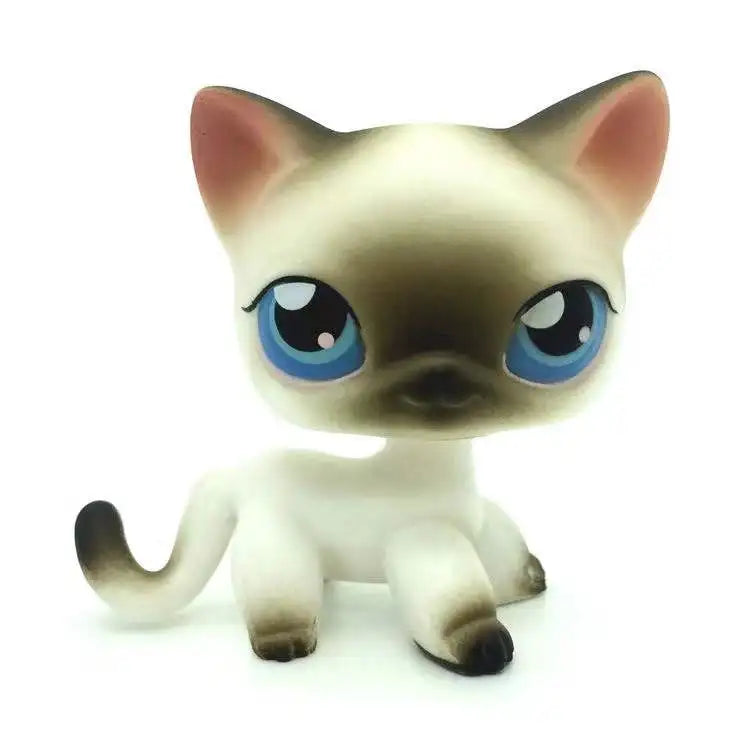 Mini Pet Shop Animal Figures Playset – Collectible Plastic Puppy & Kitty Toys